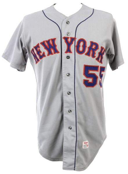 1972 Sheriff Robinson New York Mets Game Worn Road Jersey (MEARS A9)