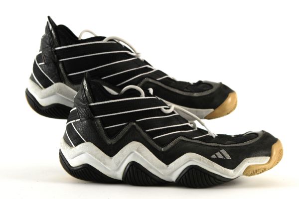 1996 Antoine Walker Boston Celtics Signed Game Worn Adidas Shoes Rookie Year - MEARS LOA/JSA (Ed Borash Collection)