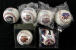 1994-2000 Official League Commemorative & Promotional Baseball Collection - Lot of 15