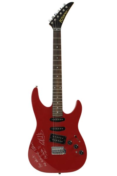 1990s Eddie Van Halen Signed Kramer Guitar (JSA)