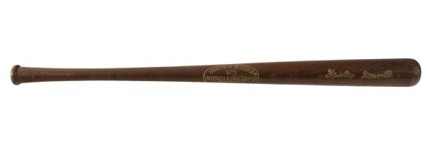 1950s Mickey Mantle New York Yankees H&B Louisville Slugger 16" Mini Bat