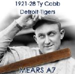 1921-28 Ty Cobb H&B Louisville Slugger Professional Model Game Used Bat (MEARS A7).