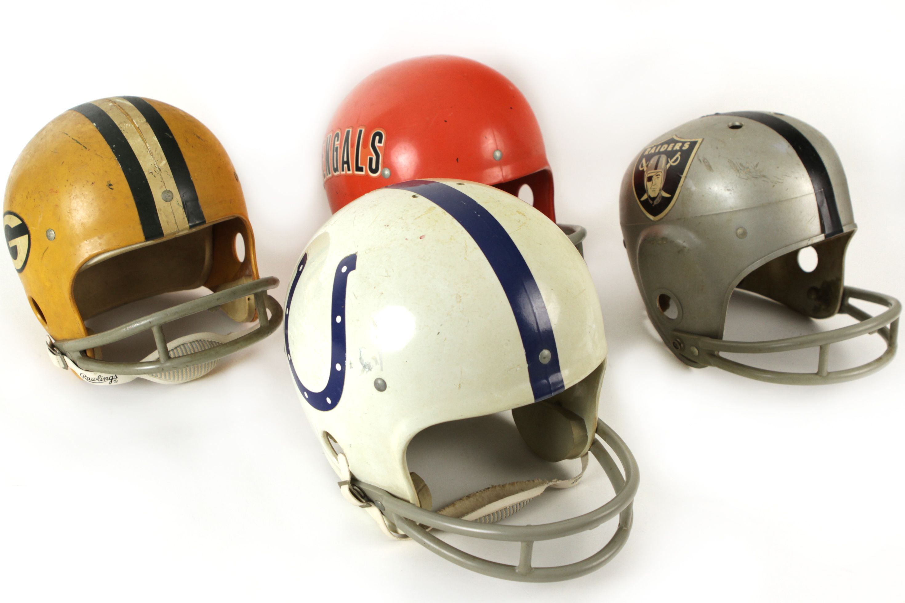vintage raiders helmet