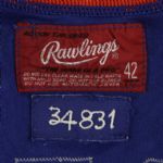1983 Junior Ortiz New York Mets Game Worn Alternate Jersey (MEARS LOA)