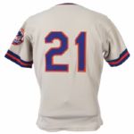 1978 Elliott Maddox New York Mets Game Worn Road Jersey (MEARS LOA/JSA)