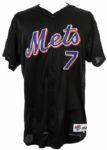 1998 Todd Pratt New York Mets Signed Game Worn Batting Practice Jersey (MEARS LOA)