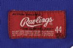 1982 Bill Monbouquette New York Mets Signed Game Worn Batting Practice Jersey (MEARS LOA)