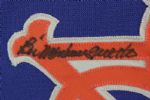 1982 Bill Monbouquette New York Mets Signed Game Worn Batting Practice Jersey (MEARS LOA)