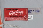 1987 Keith Miller New York Mets Spring Training Game Worn Road Jersey (MEARS LOA) 
