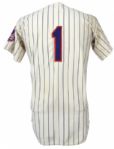 1977 Bobby Valentine New York Mets Game Worn Home Jersey (MEARS LOA)