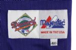 1995 Brett Butler New York Mets Signed Game Worn Batting Practice Jersey (MEARS LOA/JSA)