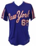 1987 Keith Miller New York Mets Spring Training Game Worn Batting Practice Jersey (MEARS LOA) 