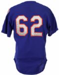 1987 Keith Miller New York Mets Spring Training Game Worn Batting Practice Jersey (MEARS LOA) 