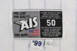 1999 Todd Pratt New York Mets Signed Game Worn Home Jersey (MEARS LOA)