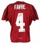 2001 Brett Favre Green Bay Packers Signed Game Worn Family Night Scrimmage Jersey (Favre Hologram)