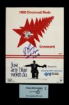 1988 Tom Browning Cincinnati Reds Signed Scorecard (Scored) From Perfect Game (JSA)