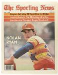 1980 Nolan Ryan Houston Astros Signed The Sporting News (JSA)
