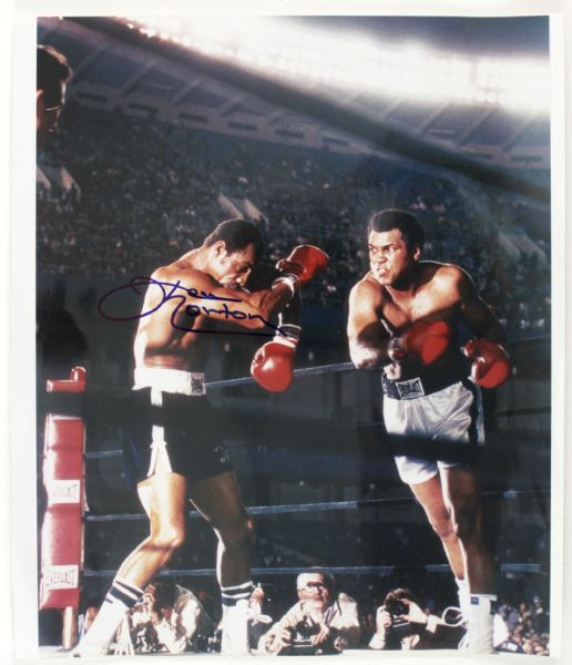 1973 Ken Norton Heavyweight Champion Signed 12" x 14" Photo (JSA)