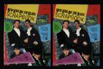 1990 New Kids on the Block Signed Scrapbook - Lot of 2 (MEARS LOA)