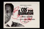 1996 Bill Cosby Signed A "Cos" For Celebration Invitation/Thank You Card (JSA)