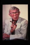 1982 George Burns Signed 5 x 7 Postcard (JSA)