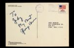 1982 George Burns Signed 5" x 7" Postcard (JSA)