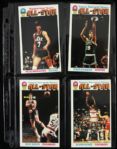 1976-77 Topps Baseketball Cards Complete Set (144) w/ Julius Erving, Pete Maravich, Kareem Abdul Jabbar & More