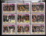 1981-82 Topps Basketball Cards Nearly Complete Set (197) w/ Magic, Bird, McHale Rookie & More