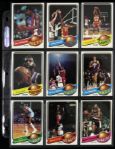 1979-80 Topps Basketball Card Complete Set (132) w/ Erving, Maravich, Abdul-Jabbar and More