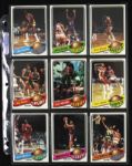 1979-80 Topps Basketball Card Complete Set (132) w/ Erving, Maravich, Abdul-Jabbar and More