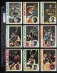 1978-79 Topps Basketball Card Complete Set (132) w/ Dr. J, Maravich, Kareem & More