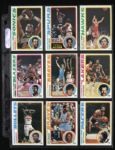 1978-79 Topps Basketball Card Complete Set (132) w/ Dr. J, Maravich, Kareem & More