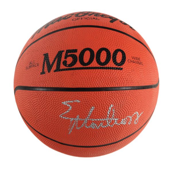 1994-96 Eric Montross Boston Celtics Signed Basketball (JSA)
