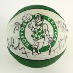 1994-96 Boston Celtics Team Signed Ball w/ 18 Signatures Including Eric Montross, David Wesley, Eric Williams  & More (MEARS LOA)
