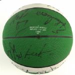 1994-96 Boston Celtics Team Signed Ball w/ 18 Signatures Including Eric Montross, David Wesley, Eric Williams  & More (MEARS LOA)