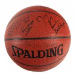 1990's Signed Spalding Top Flite Basketball w/ 18 Signatures