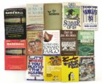1942-99 Baseball Hardcover Book Collection - Lot of 50