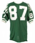 1970s Durene #87 Game Worn Football Jersey
