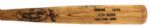 1998 John Hudek New York Mets Signed Louisville Slugger Professional Model Game Used Bat (MEARS LOA/JSA)