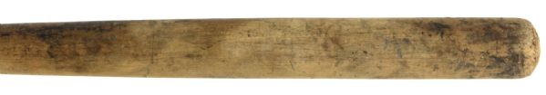 1900s circa Homemade 35" Town Ball Baseball Bat