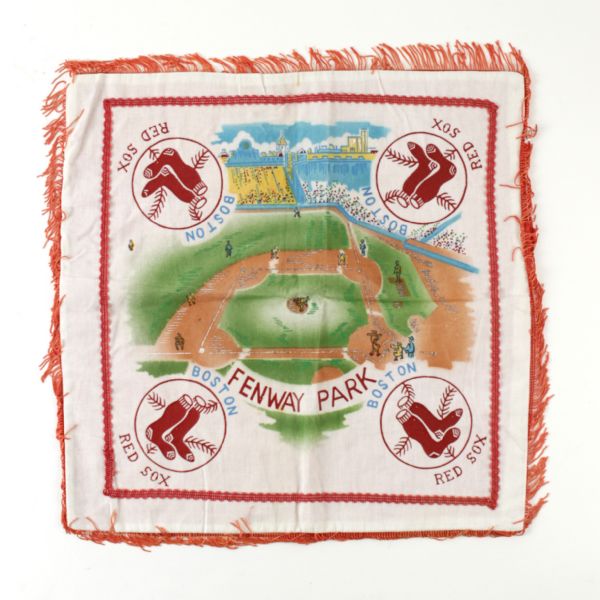 1950s Boston Red Sox Fenway Park 17" x 17" Decorative Pillow Case