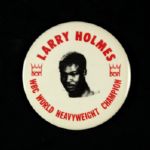 1978-83 Larry Holmes WBC World Heavyweight Champion 4" Pinback Button