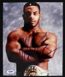 1980s Mike Tyson World Heavyweight Champion Signed 8" x 9.5" Photo (PSA/DNA)
