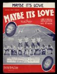 1930 Maybe Its Love w/ The All American Football Team Sheet Music