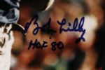 1980's Bob Lilly Dallas Cowboys Signed 8 x 10 Photo (JSA)