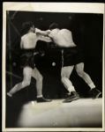 1938 Joe Louis vs. Max Schmeling Original 7" x 9" Photo