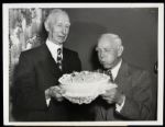 1949 Connie Mack Clark Griffith 80th Birthday Original 7" x 9" Photo