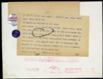 1949 Connie Mack Clark Griffith 80th Birthday Original 7 x 9 Photo