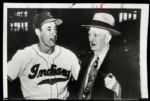 1951 Cy Young Bob Feller Cleveland Indians Original 6" x 9" Photo
