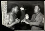1967 Muhammad Ali Joe Louis Heavyweight Champions Original 7" x 10" Photo 